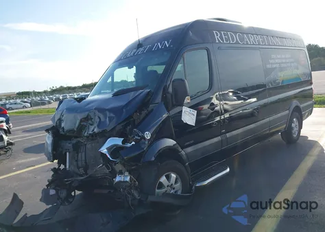 2016 Mercedes-Benz Sprinter High Roof из США, поврежденный, VIN 8BRPE8DD1GE120672